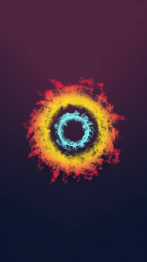 Fiery Cosmic Ring - Related OpersCraft wallpaper