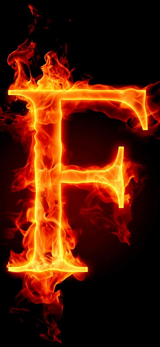 Fiery Letter F - Related OpersCraft wallpaper