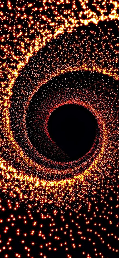 Fiery Particle Tunnel - Related OpersCraft wallpaper
