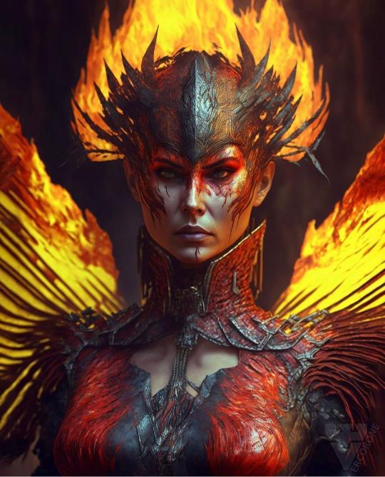 Fiery Phoenix Warrior - Related OpersCraft wallpaper