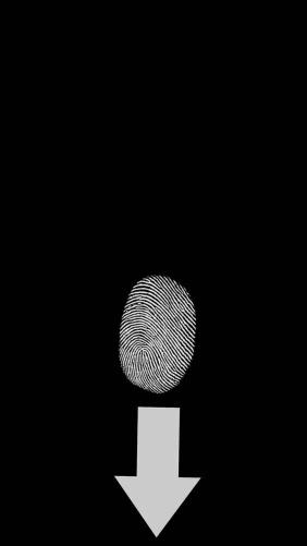 Fingerprint Downward Arrow - Related StockWalls wallpaper