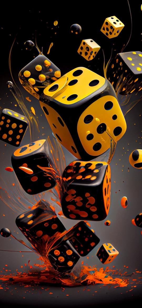 Floating Dice Chaos - Related OpersCraft wallpaper