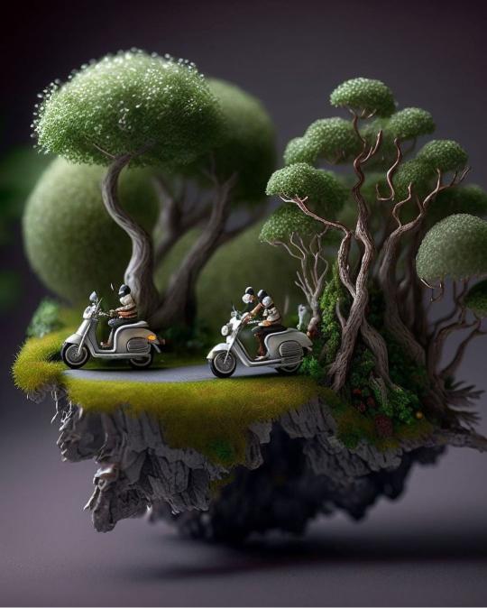 Floating Island Scooters - Related OpersCraft wallpaper