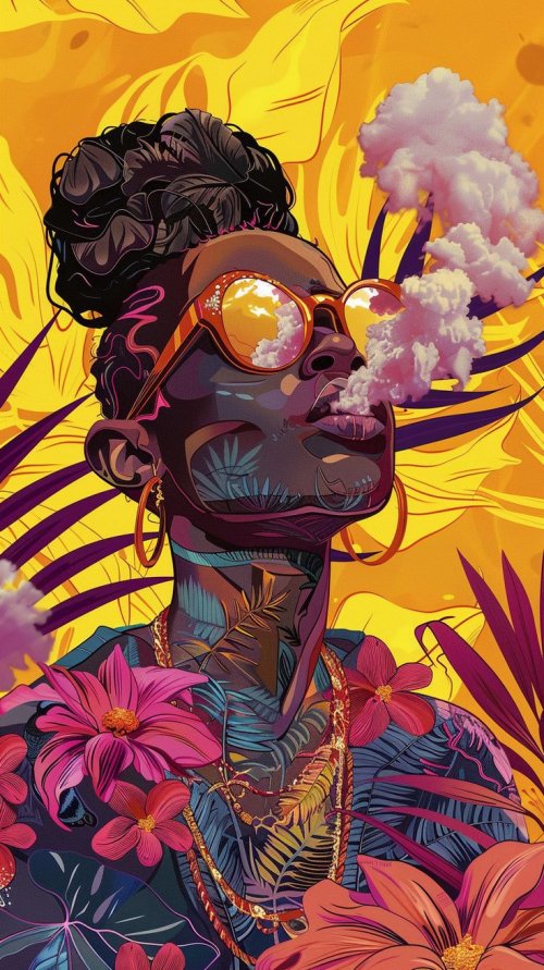Floral Haze Portrait - Related OpersCraft wallpaper