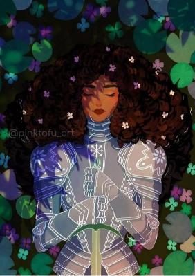 Floral Knight Contemplation - Related OpersCraft wallpaper