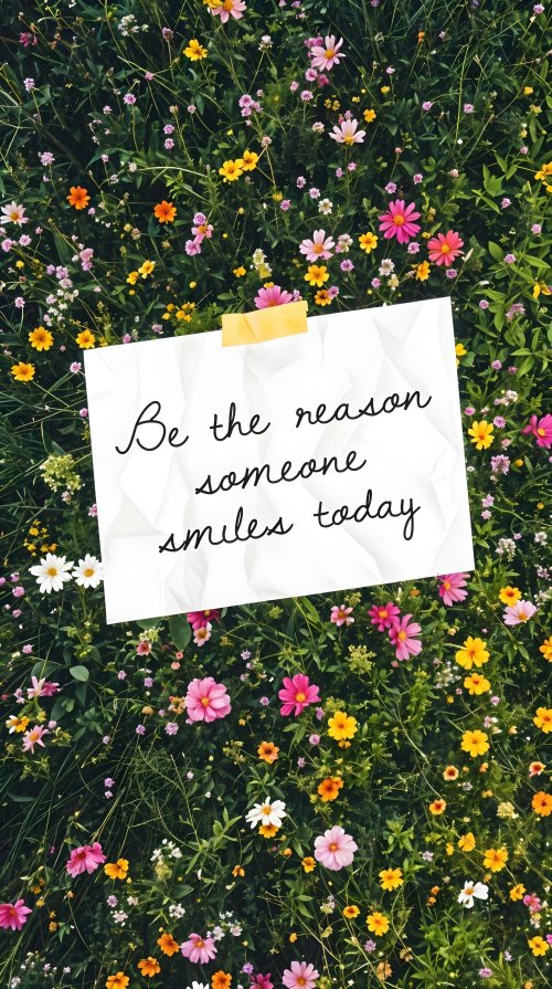 Floral Smile Inspiration - floral Wallpaper