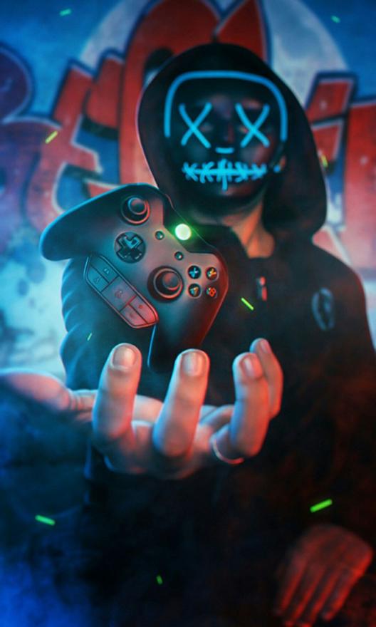 Gamer Mask Controller - Related OpersCraft wallpaper