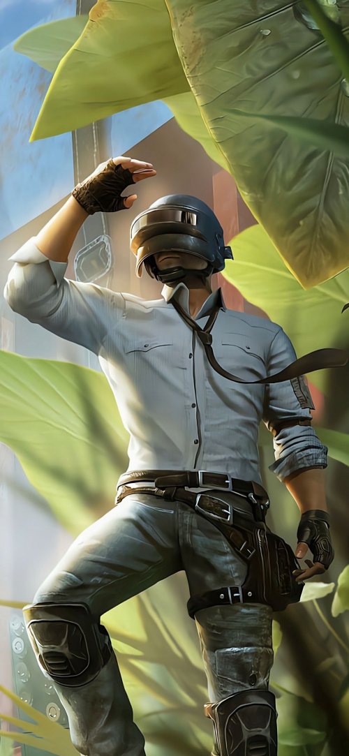 Gaming Character in Jungle