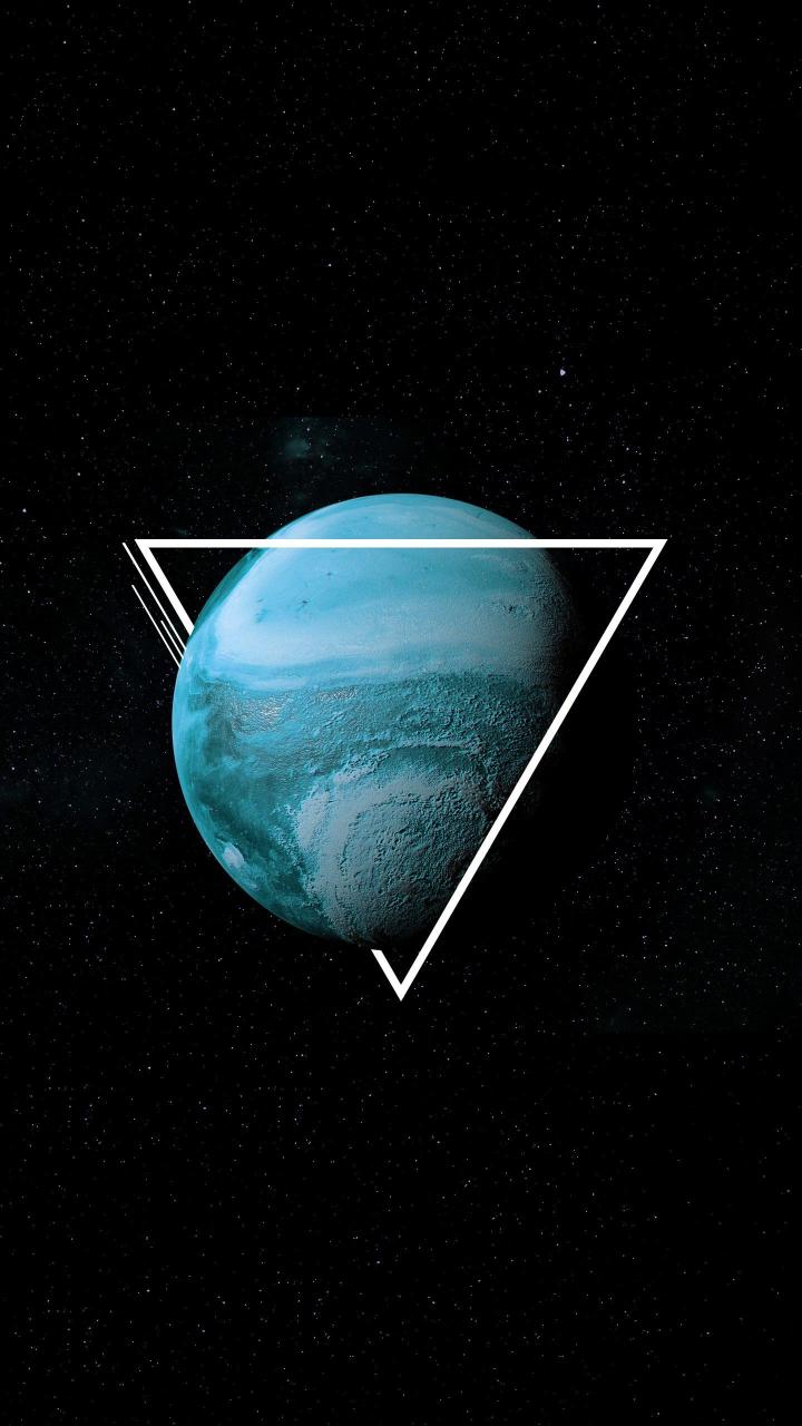 Geometric Blue Planet