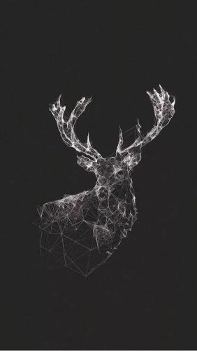 Geometric Deer Illustration - Related StockWalls wallpaper