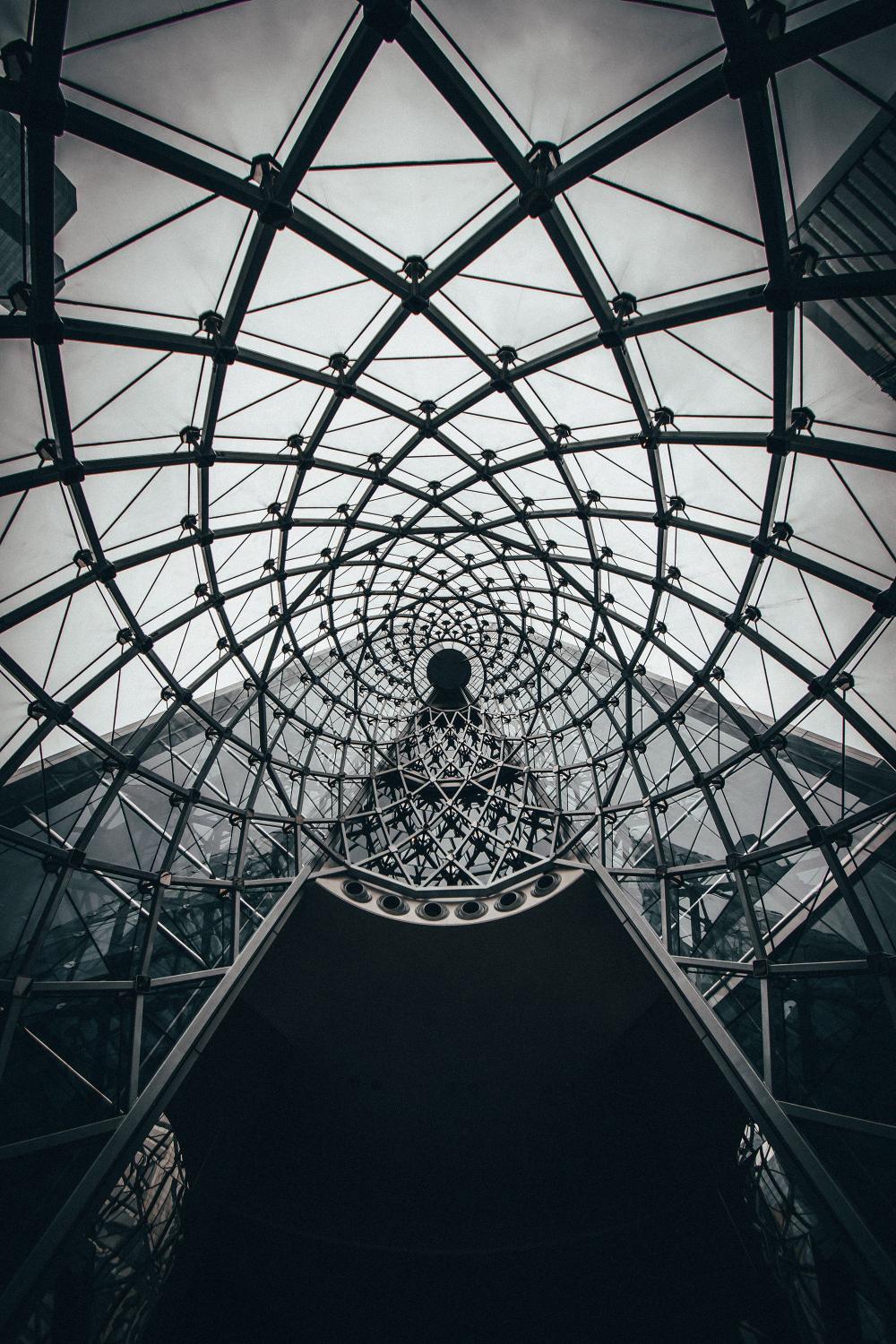 Geometric Dome Structure - Related OpersCraft wallpaper