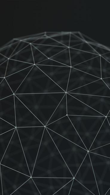 Geometric Network Sphere - Related Tablet wallpaper