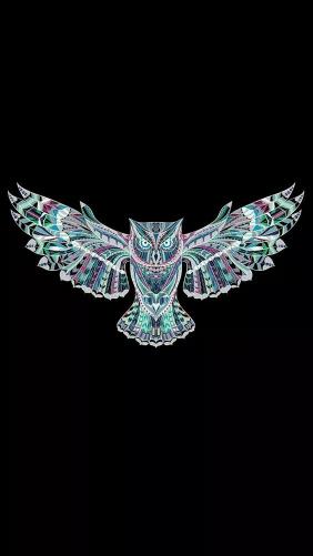 Geometric Owl Illustration - Related OpersCraft wallpaper