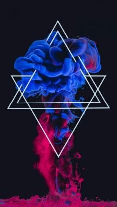 Geometric Smoke Explosion - Related StockWalls wallpaper