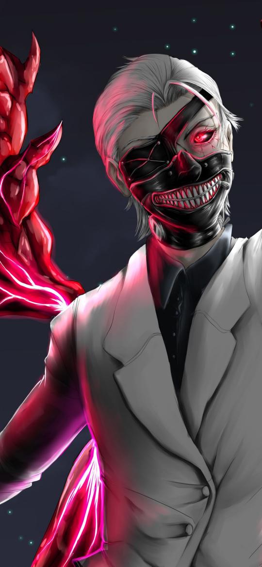 Ghoul Masked Warrior - Related Darkify wallpaper
