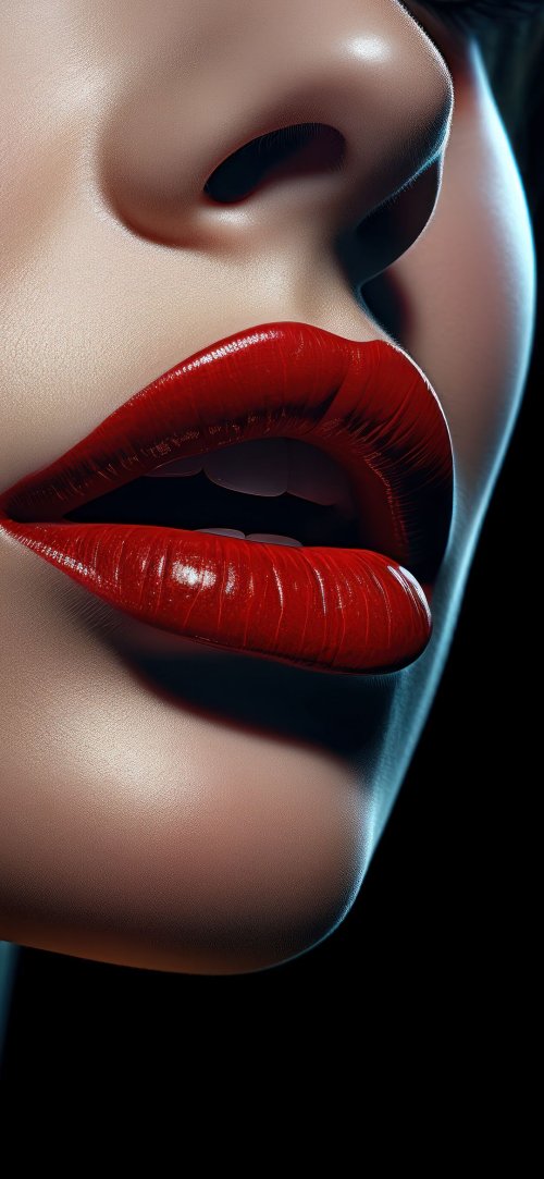 Glossy Red Lips - Related OpersCraft wallpaper