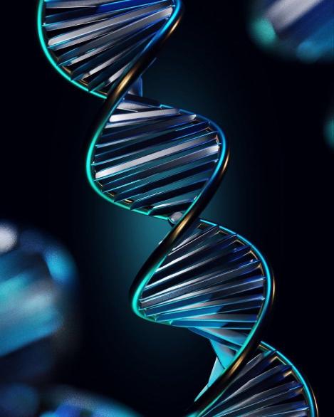Glowing DNA Helix Structure - Related OpersCraft wallpaper