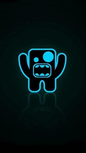 Glowing Domo Monster