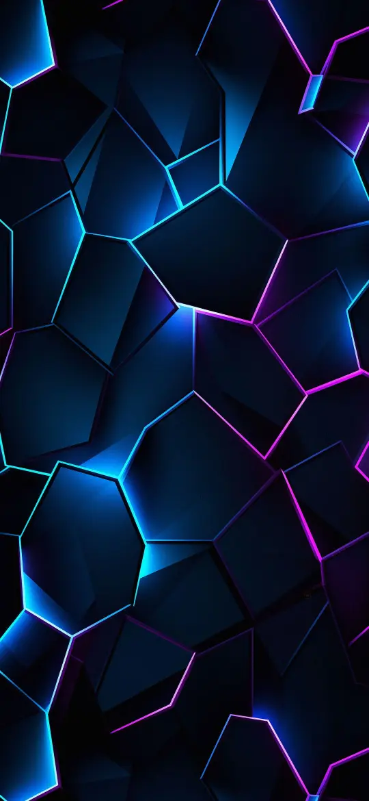 Glowing Geometric Abstraction - Related StockWalls wallpaper