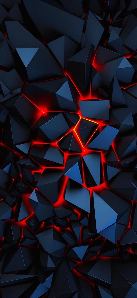 Glowing Geometric Fragments - Related OpersCraft wallpaper