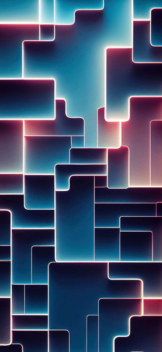 Glowing Geometric Shapes - Related OpersCraft wallpaper