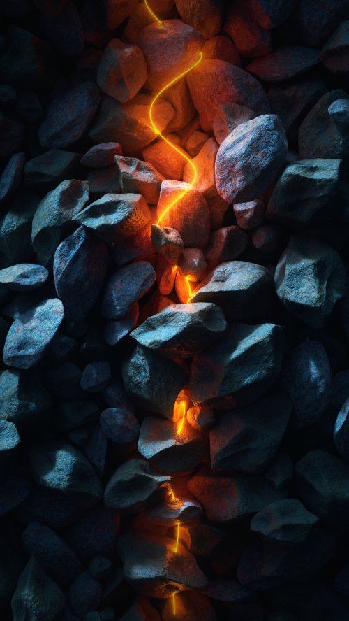 Glowing Stone Pathway - Related OpersCraft wallpaper