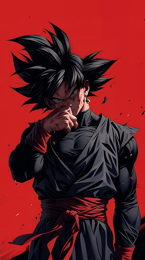 Goku Black Intense Stare - Related Darkify wallpaper
