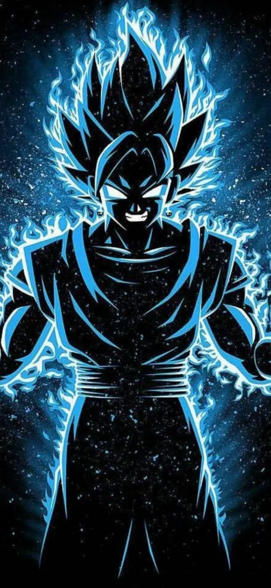 Goku Blue Energy Aura - Related StockWalls wallpaper