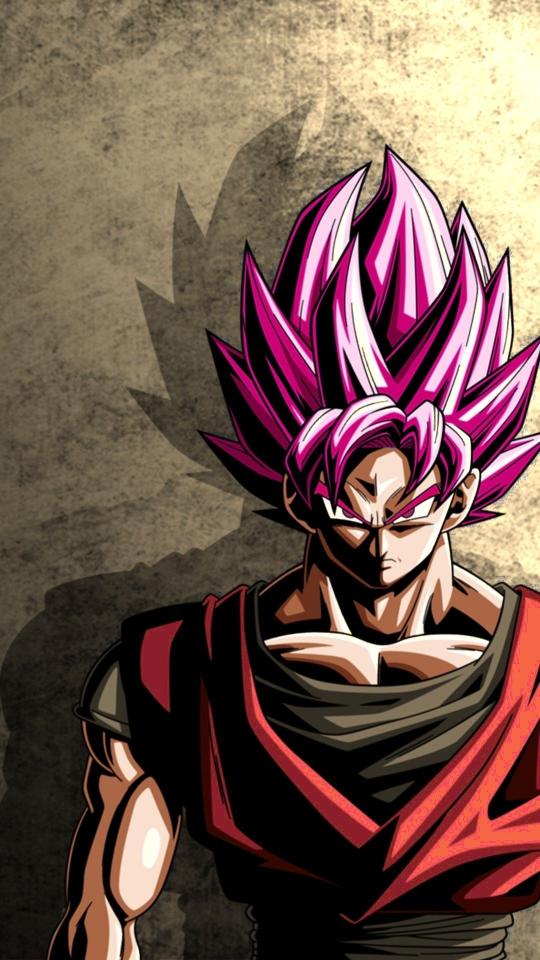 Goku Rose Fierce Stare