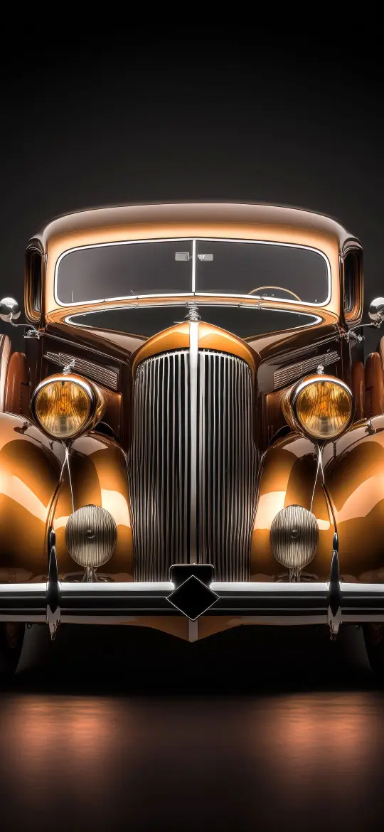 Golden Classic Car - Related StockWalls wallpaper
