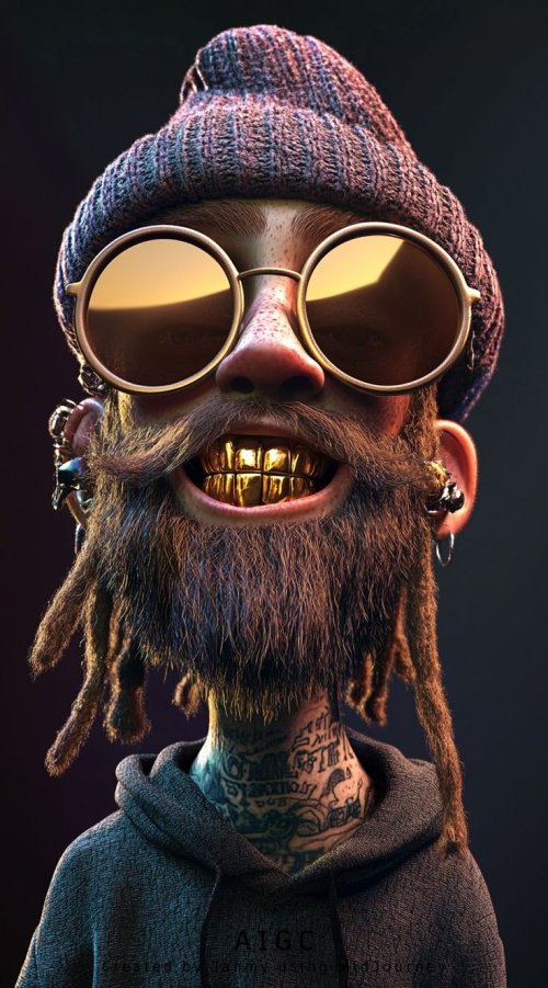 Golden Grills Character Portrait - Related OpersCraft wallpaper