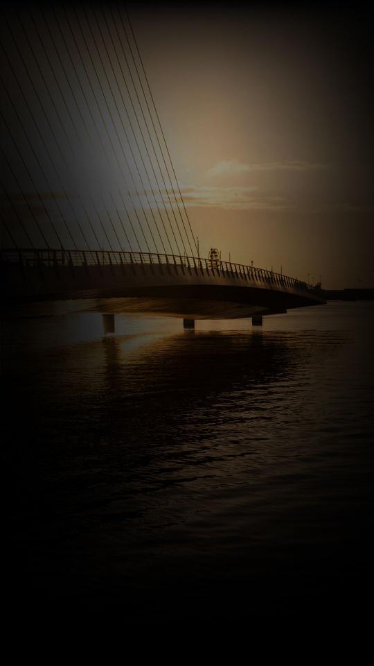 Golden Hour Bridge - Related StockWalls wallpaper