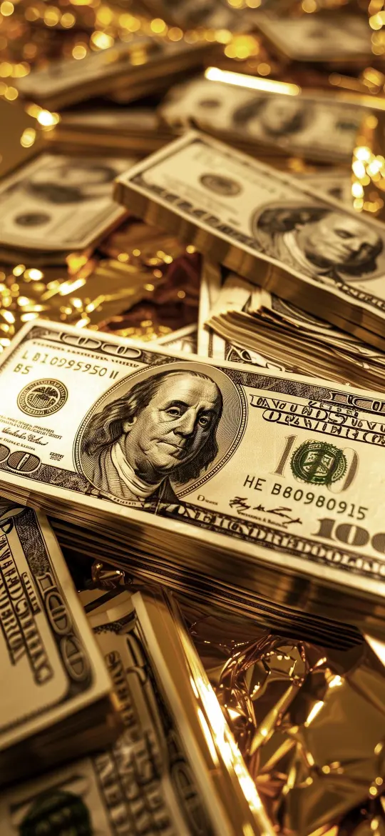 Golden Hundred Dollar Bills - Related OpersCraft wallpaper