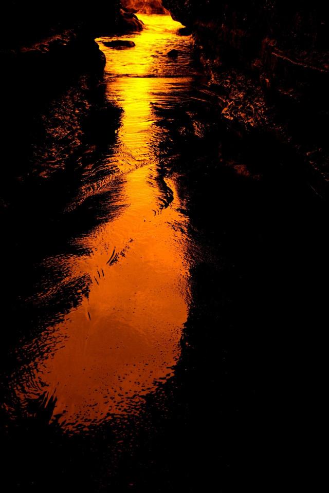 Golden River's Embrace - Related StockWalls wallpaper