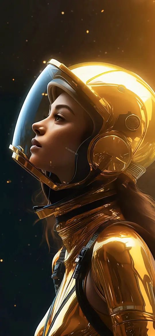 Golden Space Explorer - Related OpersCraft wallpaper