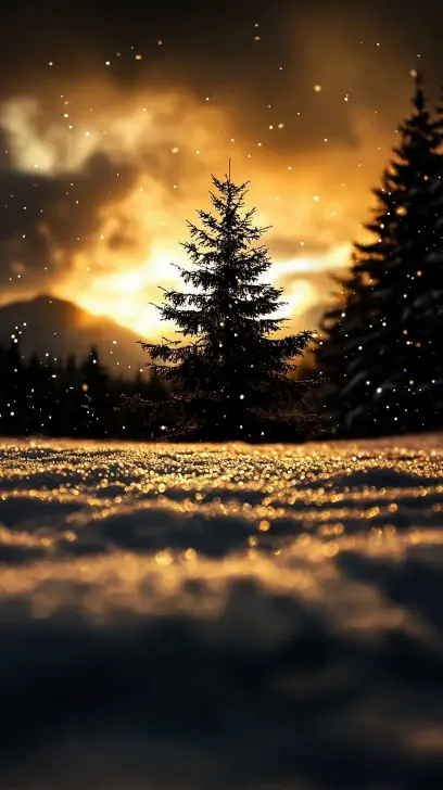 Golden Winter Solstice - Related Desktop & Laptop wallpaper