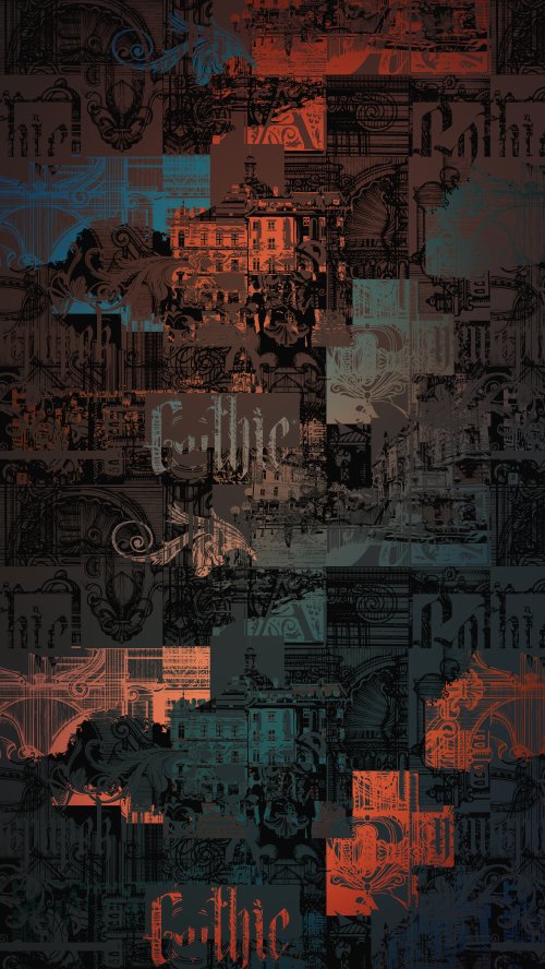 Gothic City Collage
