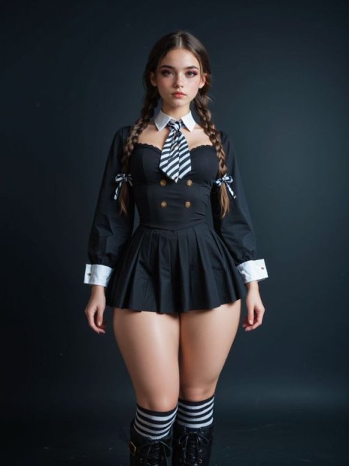 Gothic Schoolgirl Portrait - Related OpersCraft wallpaper