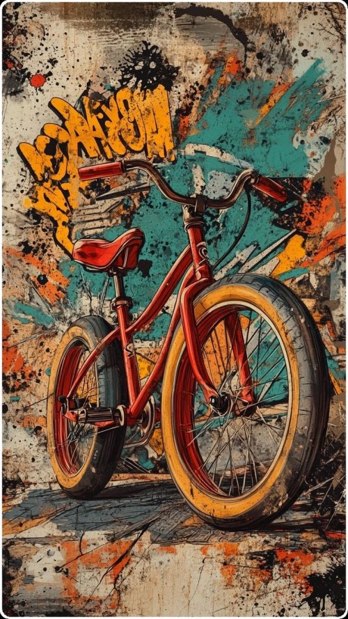 Graffiti Bike Art - Related OpersCraft wallpaper