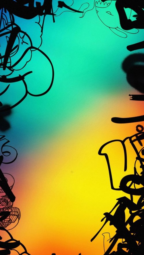 Graffiti Gradient Art - Related OpersCraft wallpaper