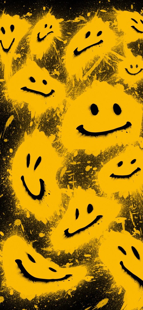 Graffiti Smiley Faces - Related OpersCraft wallpaper