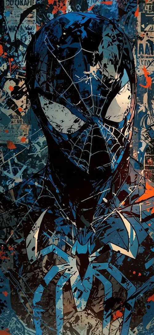 Graffiti Spider-Man Portrait - Related OpersCraft wallpaper