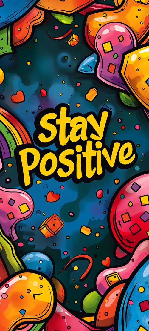 Graffiti Stay Positive - Related OpersCraft wallpaper