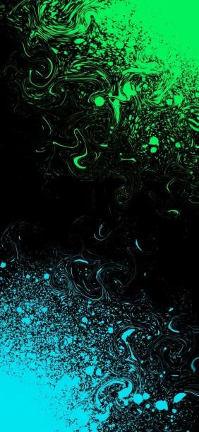 Green and Blue Swirls - Related OpersCraft wallpaper
