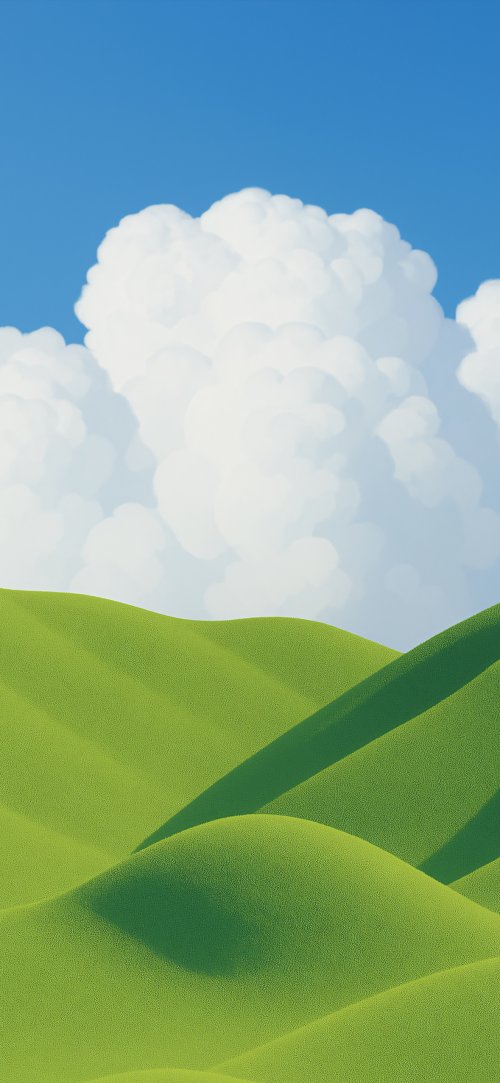 Green Hills and Clouds - Related StockWalls wallpaper