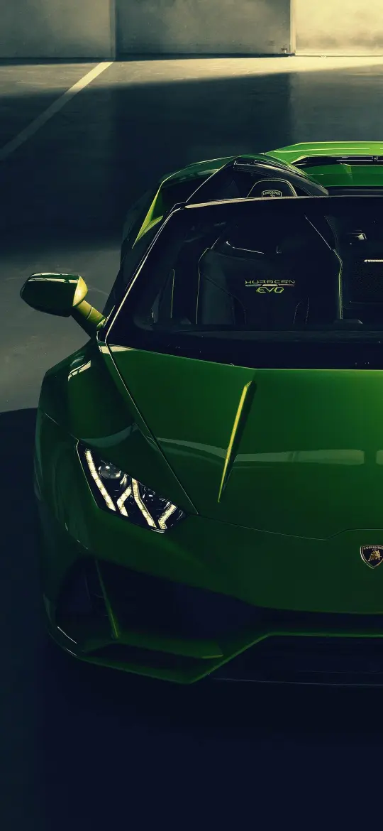 Green Lamborghini Huracan EVO - Related OpersCraft wallpaper