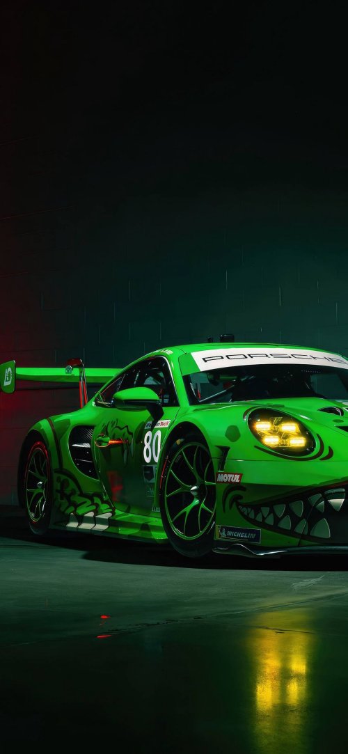 Green_Porsche_Racing_Livery - Related OpersCraft wallpaper