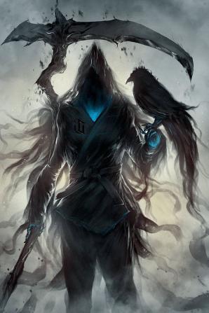 Grim Reaper and Raven - Related OpersCraft wallpaper