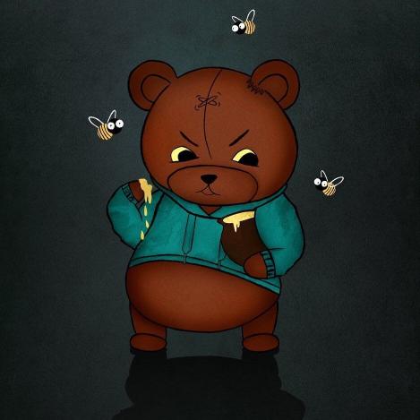 Grumpy Bear Honey Thief - Related OpersCraft wallpaper
