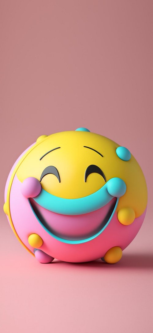 Happy Emoji Ball - emoji Wallpaper
